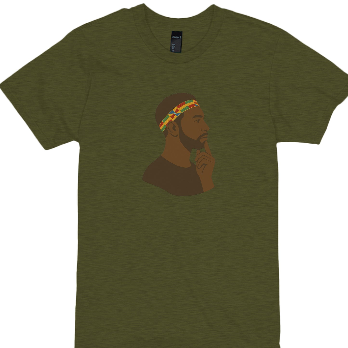 Military Green Heather - FRONT