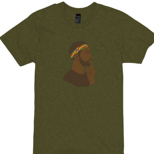 Military Green Heather - FRONT