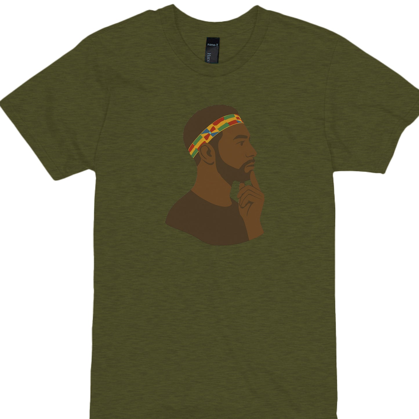 Military Green Heather - FRONT